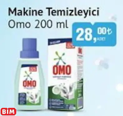 OMO MAKİNE TEMİZLEYİCİ